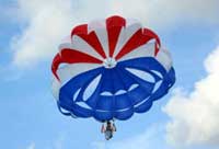 Parasailing in Mazatlan
