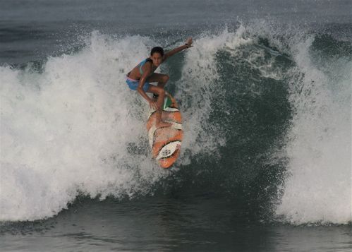 Surfing in Mazatlan